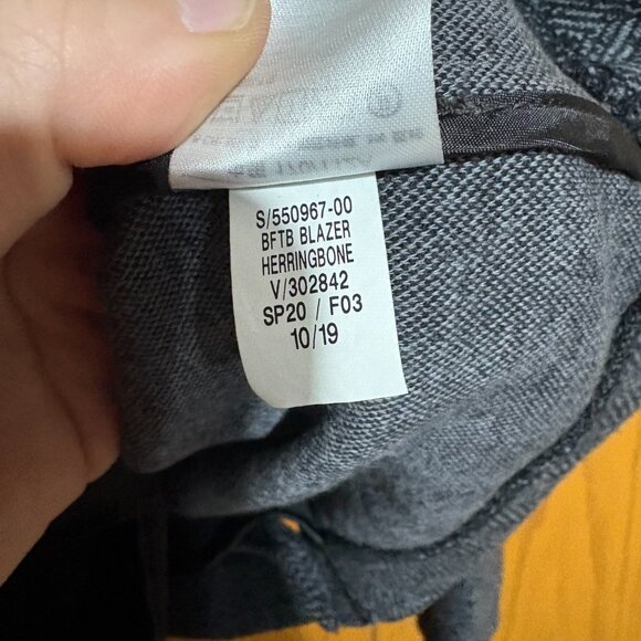 Old Navy herringbone boyfriend fit blazer size XL - Picture 5 of 6